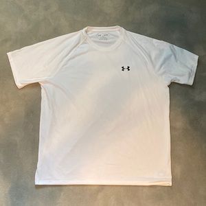 Under Armour Loose Fit Heat Gear T-Shirt | Size: XL | Color: White